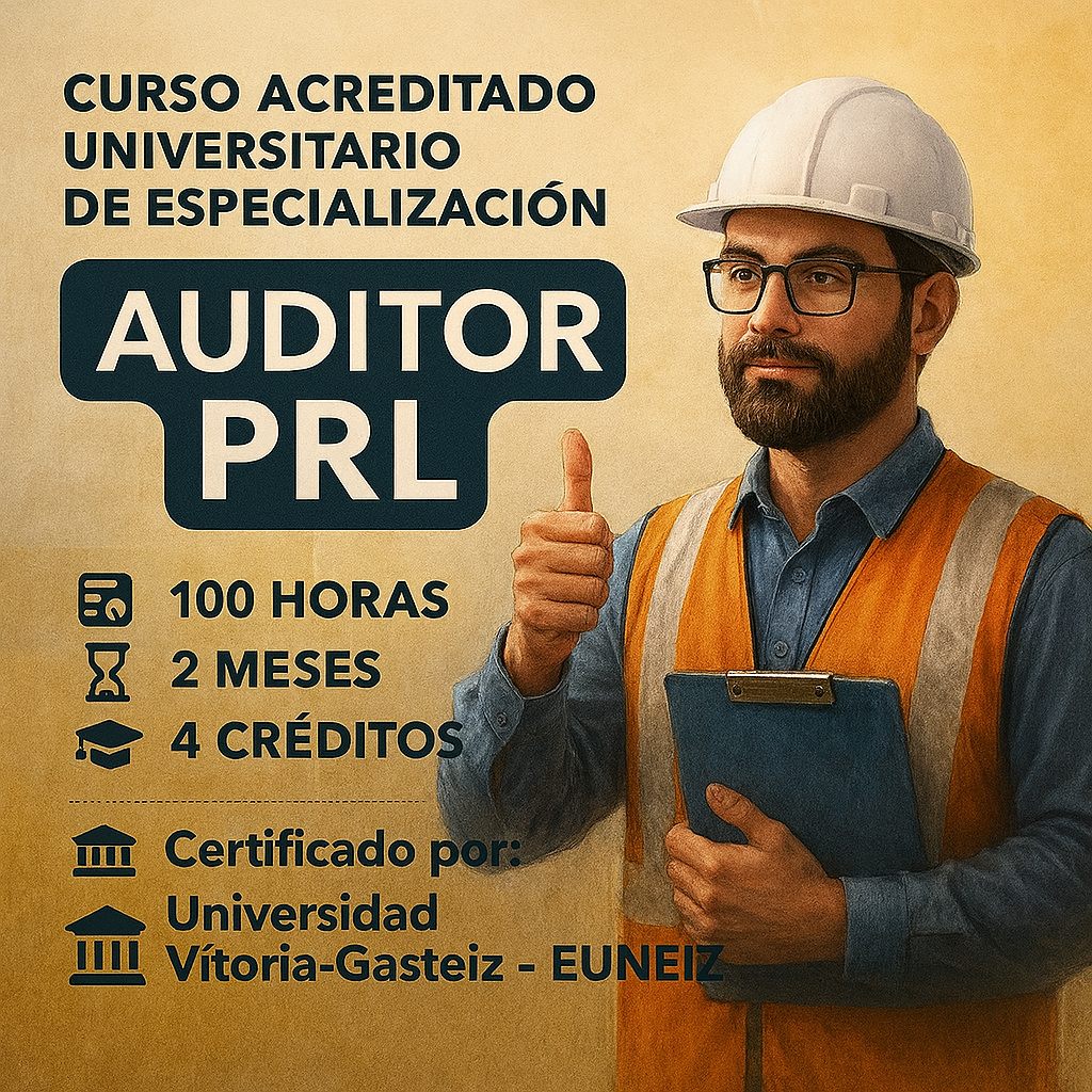 Curso Auditor PRL – promoción por tiempo limitado
